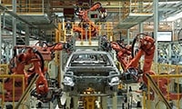 三菱PLC及網絡應用於汽車總裝線係統