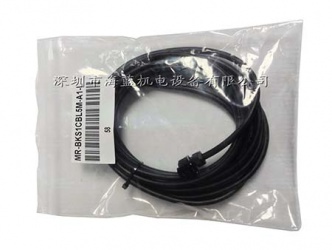 MR-BKS1CBL5M-A1-L 三菱伺服專用製動電纜適用於1KW以下刹車電機,接頭可定製彎型