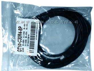 GT10-C30R4-8P 三菱原裝人機界麵與FX-PLC原裝連接電纜