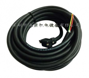 三菱電機電源線MR-PWS1CBL5M-A1-L，三菱MR-JE，MR-J4,MR-J3係列電機專用