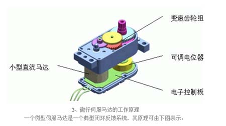 小型伺服馬達內(nei) 部結構